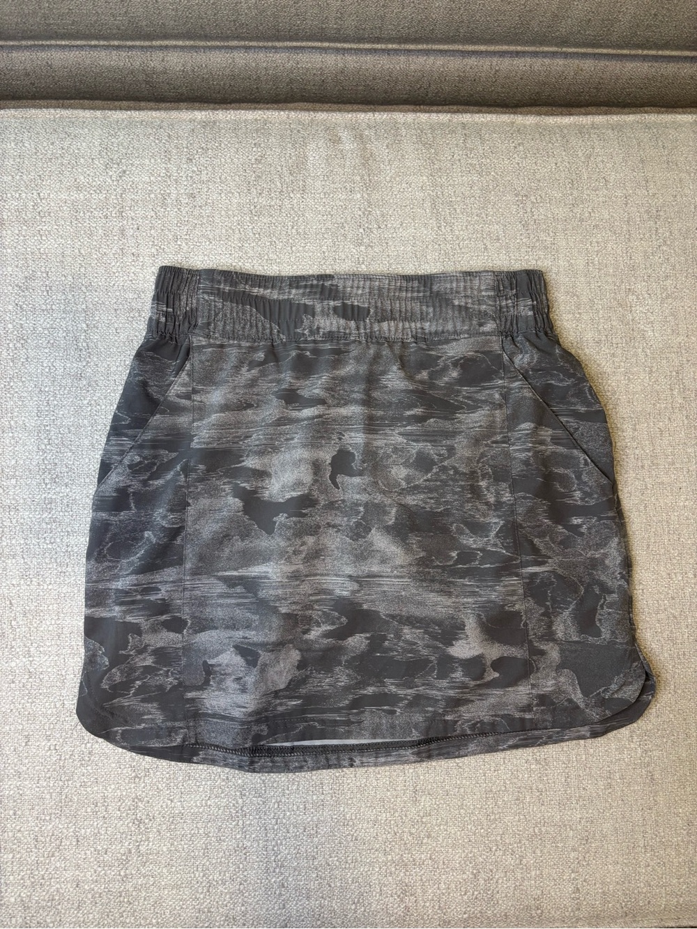 Columbia Gray Camouflage Athletic Skort